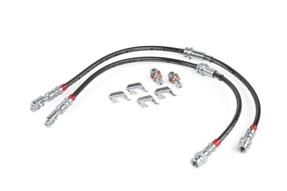 APR Braided Stainless Steel Brake Lines (Set of 2) - Front