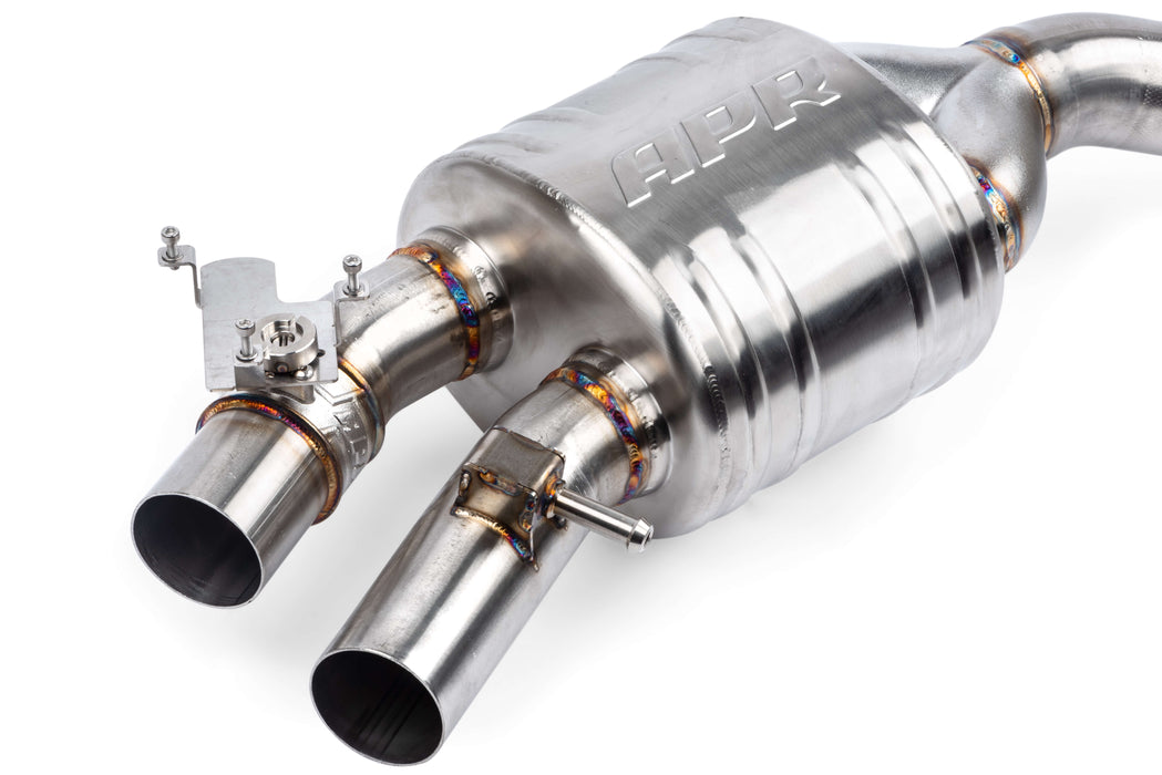 APR Catback Exhaust System with Center Muffler - 4.0 TFSI - C7 S6 AND S7
