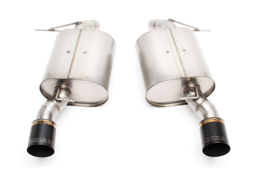 DINAN FREE FLOW AXLE-BACK EXHAUST - 2007-2013 BMW 335I/335IS/335XI - GRDtuned