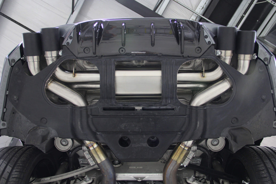 DINAN FREE FLOW AXLE-BACK EXHAUST - 2018-2019 BMW M5 - GRDtuned