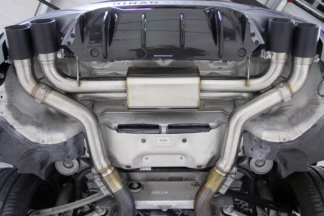 DINAN FREE FLOW AXLE-BACK EXHAUST - 2018-2019 BMW M5 - GRDtuned
