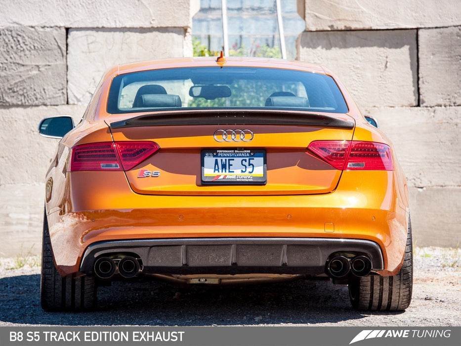 AWE TRACK EDITION EXHAUST SYSTEMS FOR AUDI B8.5 S5 3.0T - GRDtuned