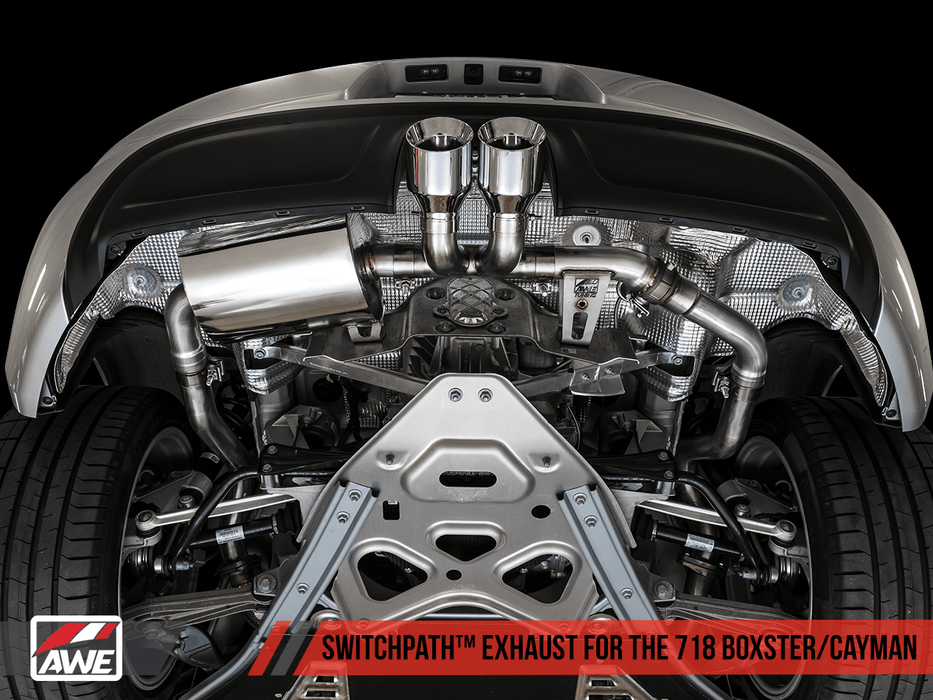 AWE TUNING PORSCHE 718 BOXSTER / CAYMAN EXHAUST - GRDtuned