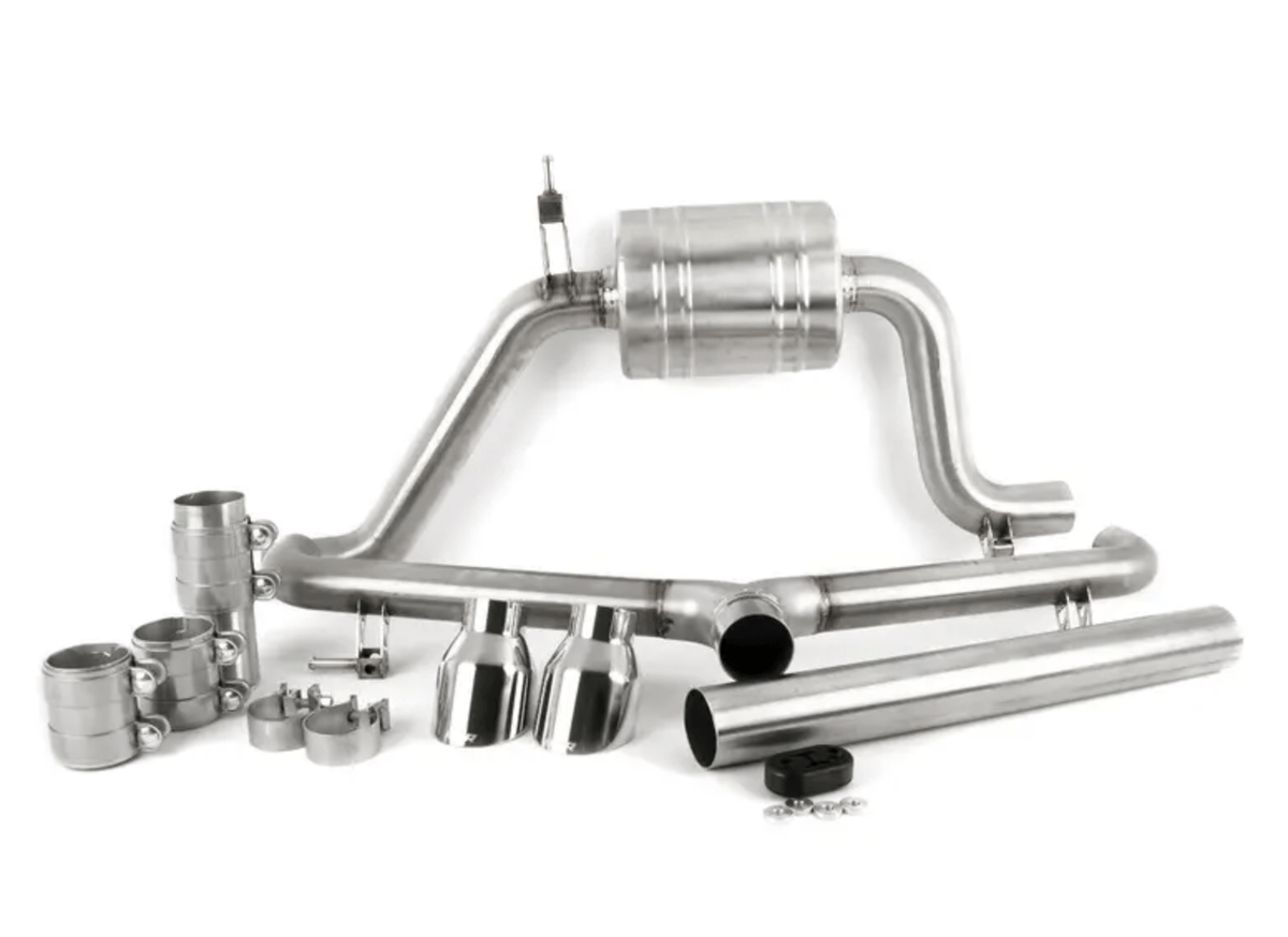 APR MK7.5 GTI CatBack Exhaust System NonResonated — GRDtuned