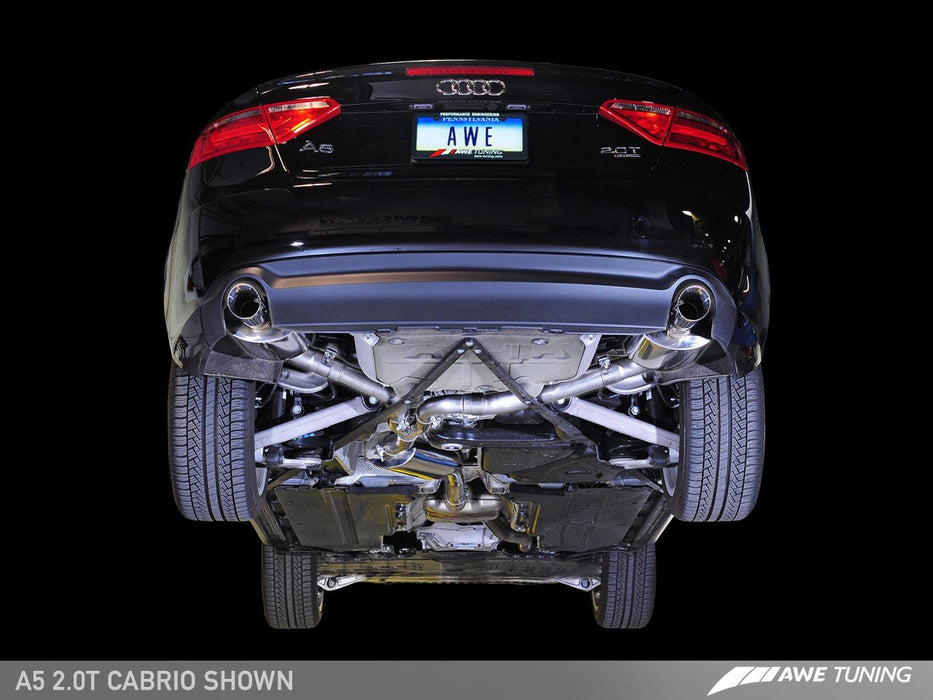 AWE TOURING EDITION EXHAUST SYSTEMS FOR AUDI B8.5 A5 2.0T - GRDtuned