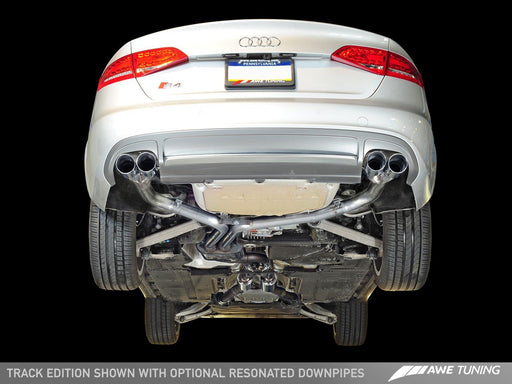 AWE TRACK EDITION EXHAUST SYSTEMS FOR AUDI B8 S4 - GRDtuned