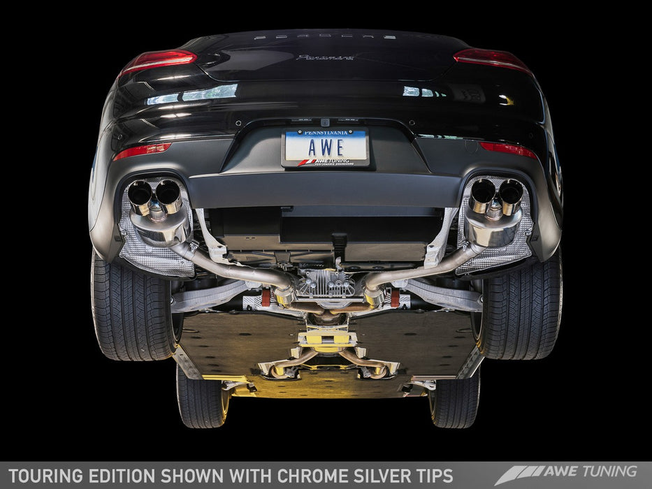 AWE TRACK AND TOURING EDITION EXHAUST SYSTEMS FOR PORSCHE PANAMERA