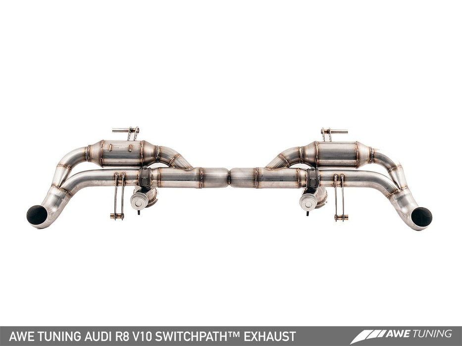 AWE SWITCHPATH EXHAUST SYSTEM FOR AUDI R8 5.2L (2014-15) - GRDtuned