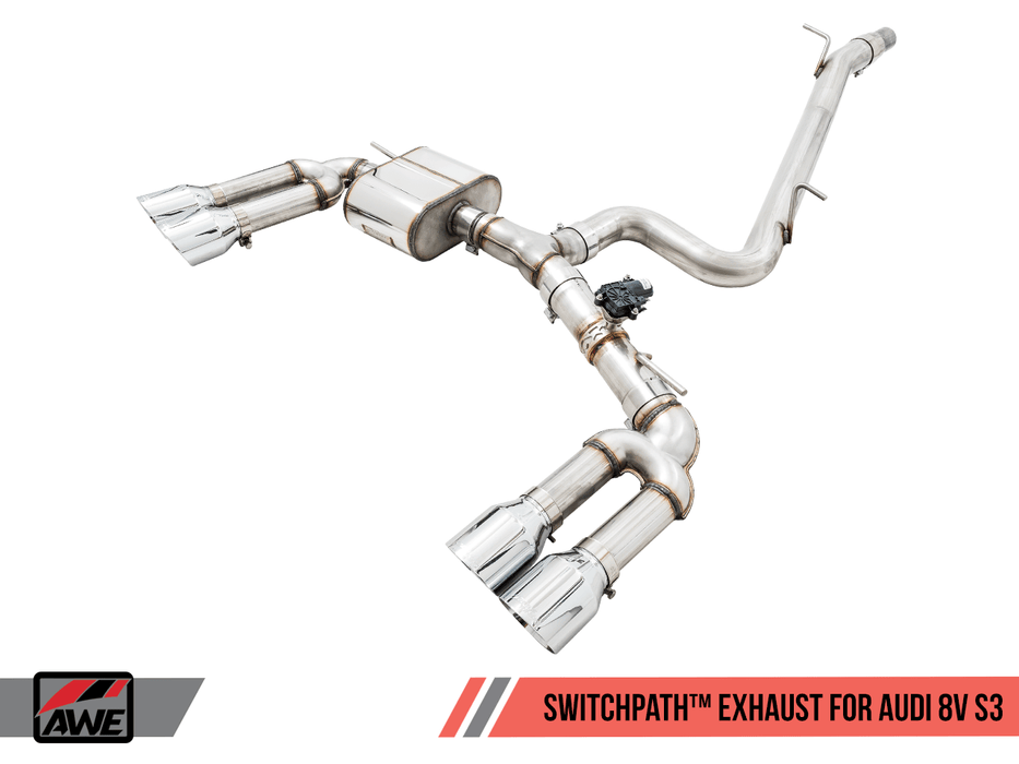 AWE EXHAUST SUITE FOR AUDI 8V S3 - GRDtuned