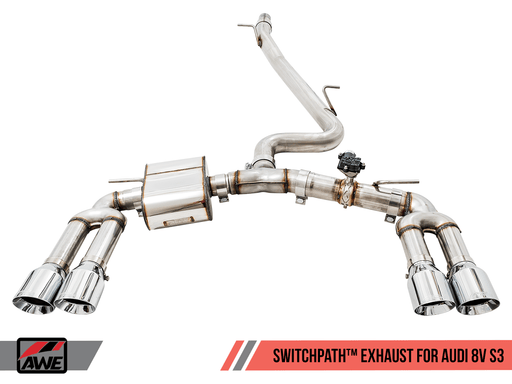 AWE EXHAUST SUITE FOR AUDI 8V S3 - GRDtuned