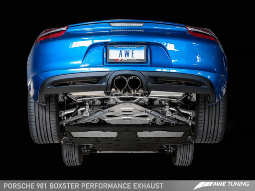 AWE PERFORMANCE EXHAUST FOR PORSCHE 981 BOXSTER - GRDtuned