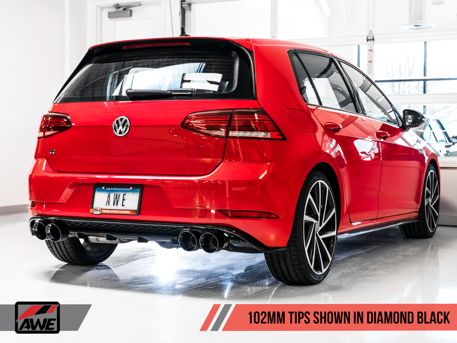 AWE PERFORMANCE EXHAUST SUITE FOR VOLKSWAGEN MK7.5 GOLF R GRDtuned
